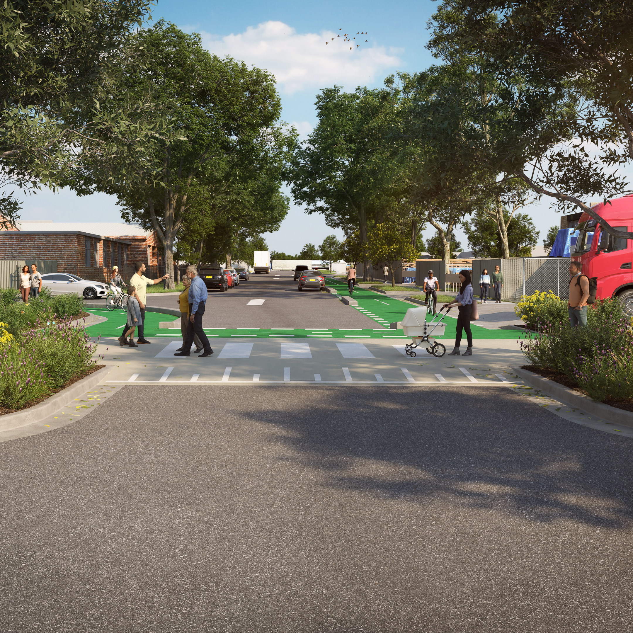 Artist rendering of Duck River Nature Trail Stage 2