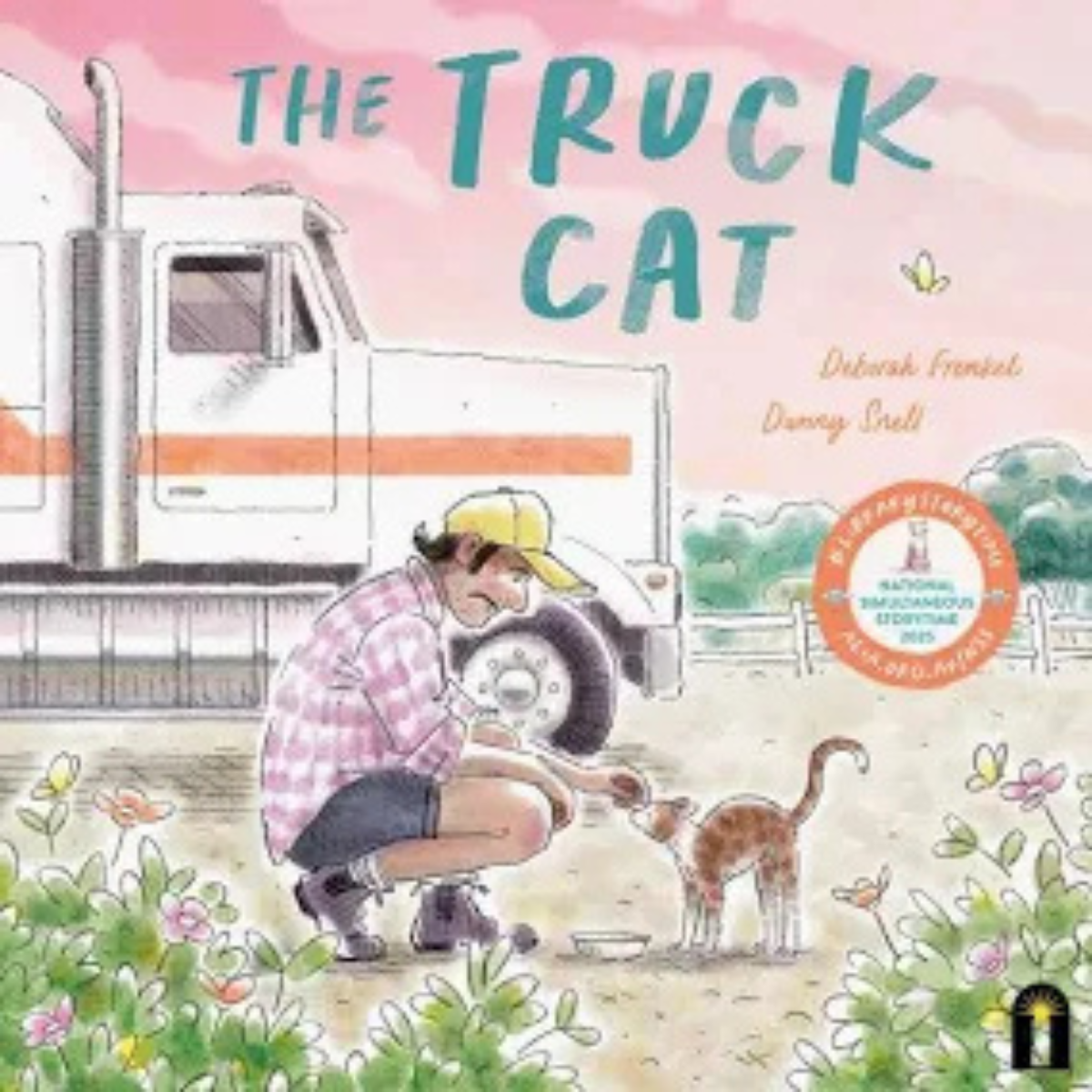 Book cover artwork of The Truck Cat